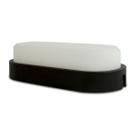 Luminária LED Tartaruga 12W 3000K Preto Foxlux