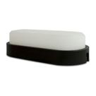 Luminária Led Tartaruga Foxlux 12w 3000k Preto Luminária Led Tartaruga Foxlux 12w 3000k Preto