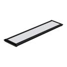 Luminária Led Taschibra Tl Slim 20 De Sobrepor 40w Bivolt Preta 6500k Luz Branca
