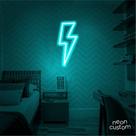 luminaria letreiro Neon Led Raio 60x25 luminoso decoração p/ selfie