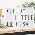 Luminária LightBox Led 15 cm Plástico e Metal