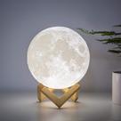 Luminária Lua Cheia com controle remoto e Led 16 cores