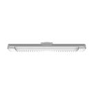 Luminária Lumifacil 70cm Aletada Com 2 Leds 3000k Taschibra Branco