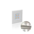 Luminária Lumini Pop Point Pontual Quadrada Branca 6000k Branco Frio Com 4 Leds Bivolt Renna Pix