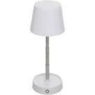 Luminária Luna Dimmer De Mesa USB Touch Retrátil 10,5x28,5