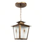 Luminária Lustre Arandela Colonial de Teto Vidro Mini Boreal 05C