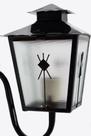 Luminária Lustre Arandela Colonial Quadrada de Parede Vidro Mini Boreal 05B