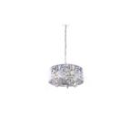 Luminaria Lustre com Braços internos Cupula Florais Formosa Luminaria Lustre com Braços internos Cupula Florais Formosa