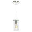 Luminaria Lustre Pendente Cilindrico Cubo de vidro Escovado Luminaria Lustre Pendente Cilindrico Cubo de vidro Escovado