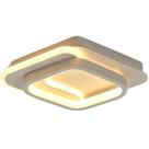 Luminária Lustre Plafon LED 3x1 Arandela Parede Teto Gimpo KJGD-350-BRANCO