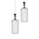 Luminária lustre taschibra td 292 2p 2xe27