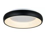 Luminária Lustre Teto Led Moderno 30w Alumínio Luz 4000k RL