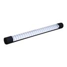 Luminária Lustre Tubo Zeta Preta Skylux Para Lâmpada Led 9w