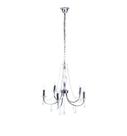 Luminária Lustres Candelabro 5 Lamp. - Cromado