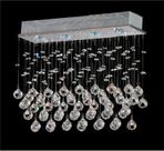 Luminária Lustres Cistal 4 Lamp. Gu10 Cromado - Home Line Luminária Lustres Cistal 4 Lamp. Gu10 Cromado - Home Line