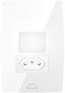 Luminária Luz de Emergência Led + Tomada 20A Embutir 4x2 Branco