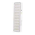 Luminaria luz emergencia 30 leds 100 lm super slim segurimax