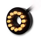 Luminária Luz Led Colorida Amarela e Branca 12 Lâmpadas p/ Fonte De Água Aquário Cascata Luminária Luz Led Colorida Amarela e Branca 12 Lâmpadas p/ Fonte De Água Aquário Cascata