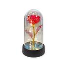 Luminária Luz Noturna Rosa Iluminada Luzes Leds Decorativo