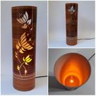 Luminária Média Flores Tulipa 50cm de Mesa/Chão PVC