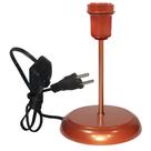 Luminária Mesa Abajur Classic Cobre P/LED Use a Sua Cúpula