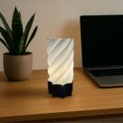 Luminaria Mesa Abajur Led Portátil JULY Luxo Luz de Cabiceira Abajures Decoracao Diversos Presente Quarto Geometrico