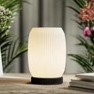 Luminaria Mesa Abajur Led Portátil LAMPIDES Decoracao Diversos Presente Quarto Casa Geometrica Luxo