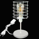 Luminária Mesa Abajur Mini Aramado Chochin Branco P/Decorar
