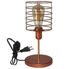 Luminária Mesa Abajur Mini Aramado Chochin Cobre P/Decorar