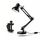 Luminária Mesa Abajur Quarto Articulável Com Garra E Base