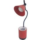 Luminaria Mesa Touch Abajur Led Articulada Iluminado Flexivel Porta Objetos Organizador Lapis Canetas Material Home Office