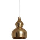 Luminaria metal cabaca dourada diam 23 cm Luminaria metal cabaca dourada diam 23 cm