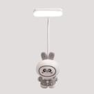 Luminária Mini Abajur de Mesa Dobrável Flexível Sem Fio Recarregável Led USB