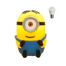 Luminária Minions Stuart com Lâmpada LED Filme Meu Malvado Favorito Luminária Minions Stuart com Lâmpada LED Filme Meu Malvado Favorito