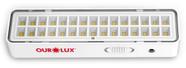 Luminária Multiuso Mini 30 LEDs Lítio Sem Alça 2W 6500K Ourolux