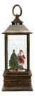 Luminária Musical Natalina Decorativa Papai Noel - 22cm