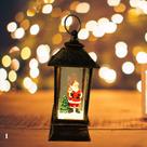 Luminária Natalina para Decoração Com Led e Água 12x5,2cm. Luminária Natalina para Decoração Com Led e Água 12x5,2cm.