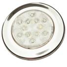 Luminária Náutica Inox Bicolor Branca e Vermelha Luminária Náutica Inox Bicolor Branca e Vermelha