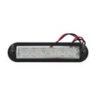 Luminária Náutica Retangular 6 LED's Branco P/ Embarcações