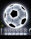 Luminária Neon de Futebol MuShang com LED USB e Intensidade Regulável Luminária Neon de Futebol MuShang com LED USB e Intensidade Regulável