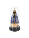 Luminária Nossa Senhora Aparecida Padroeira Do Brasil com Redoma Led Branco Quente Grande Perolada Luminária Nossa Senhora Aparecida Padroeira Do Brasil com Redoma Led Branco Quente Grande Perolada