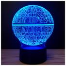 Luminária Noturna 3D Ilusão Gfytdxe 7 Cores com Toque e USB
