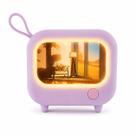Luminária Noturna LED Infantil Recarregável Luz Ambiente Decorativa Quarto Bebê USB Compacta