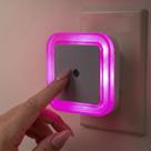 Luminária Noturna LED Luz Suave Sensor Automático Tomada Bivolt Parede Casa Quarto Corredor Banheiro