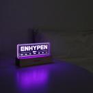 Luminária Noturna MEMELIGHT En.hypen 7 cores RGB com dimmer 21 x 11 x 4,5 cm Luminária Noturna MEMELIGHT En.hypen 7 cores RGB com dimmer 21 x 11 x 4,5 cm