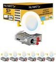 Luminária NUWATT 4" Ultra Thin 5CCT regulável, pacote com 6