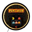 Luminária PacMan Doodle LED Decorativa Bivolt Gamer Quarto Setup Luz Ambiente Design Retrô