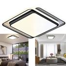 Luminaria Paflon Led 3 Em 1 Sobrepor Tons Ajustaveis Controle Remoto Decoraçao Iluminaçao Teto Sala Estar Quarto Casa Loja Comercio