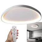 Luminaria Paflon Sobrepor Teto Led 3 Em 1 Ajustavel Controle Remoto Decoraçao Iluminaçao Moderno Sala Estar Loja Casa Quarto