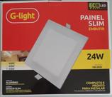 Luminária Painel 24W Embutir Quadrada Led 6500K BR - G-Light Luminária Painel 24W Embutir Quadrada Led 6500K BR - G-Light